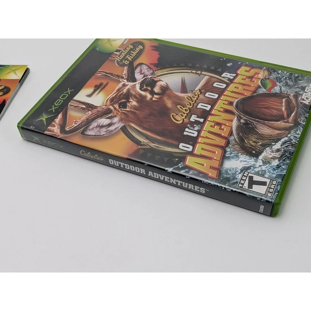 Xbox : Cabelas Outdoor Adventures Video Games Hunt And Fish Complete W/ Reg Card